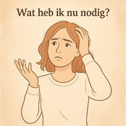 ❓ Wat heb ik nu nodig?